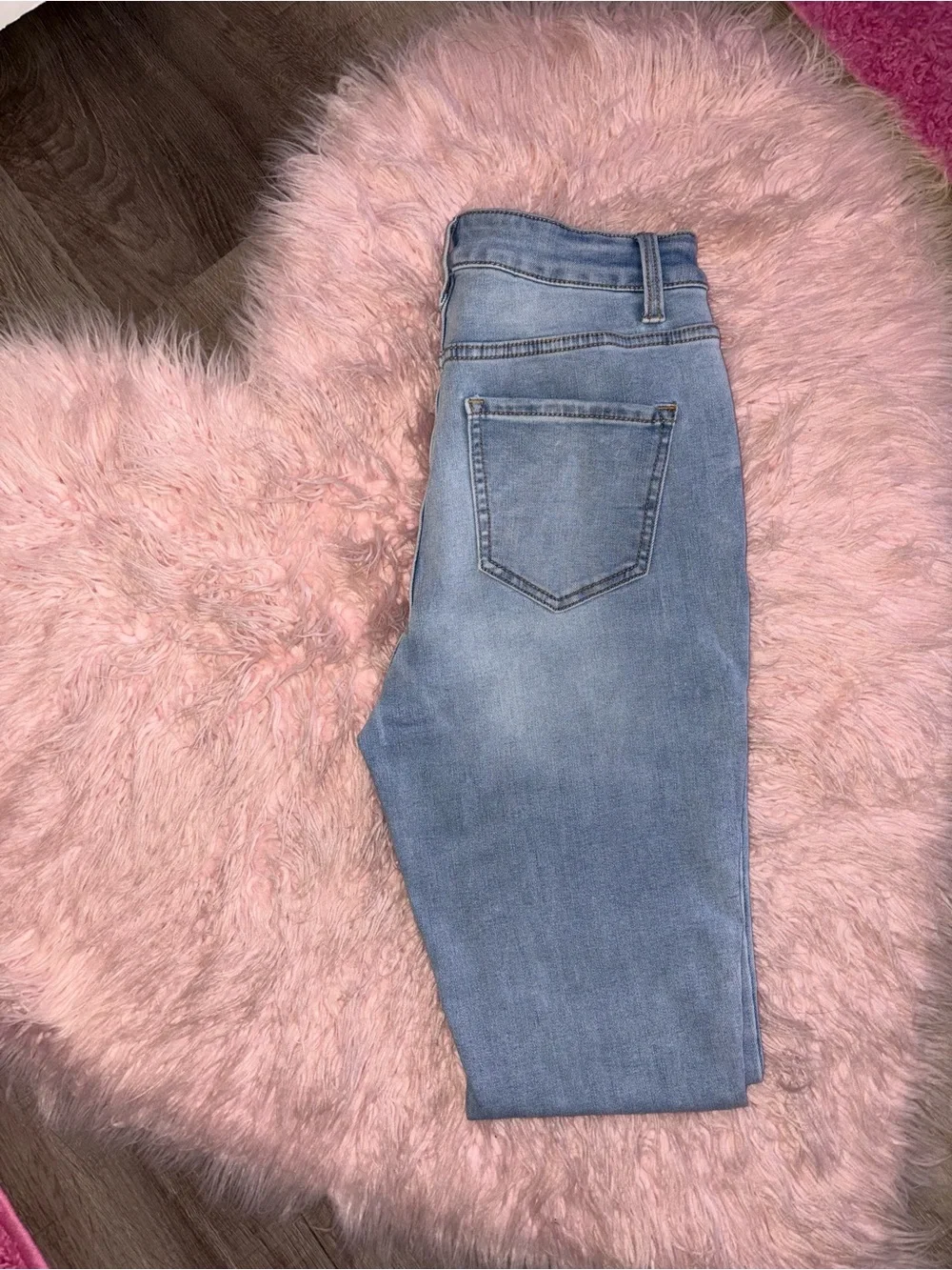 Time and Tru High Rise Skinny Jeans - Light Wash